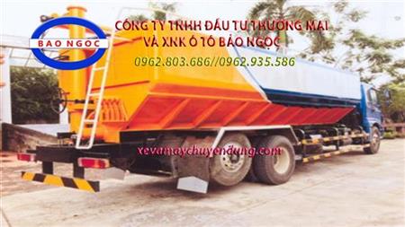 Xe bồn chở cám, thức ăn gia súc, thức ăn chăn nuôi 25 khối thaco auman C1500